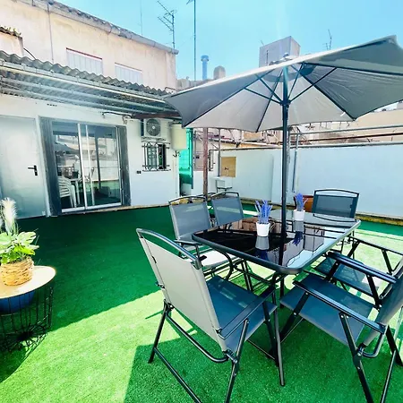 アパート Atico Con Terraza En El Centro De タラゴナ