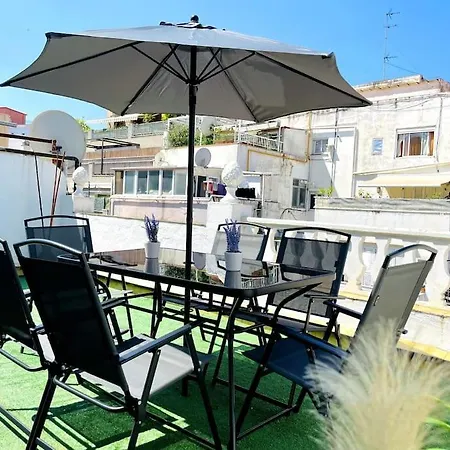 Atico Con Terraza En El Centro De Lägenhet *