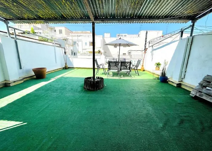 公寓 Atico Con Terraza En El Centro De