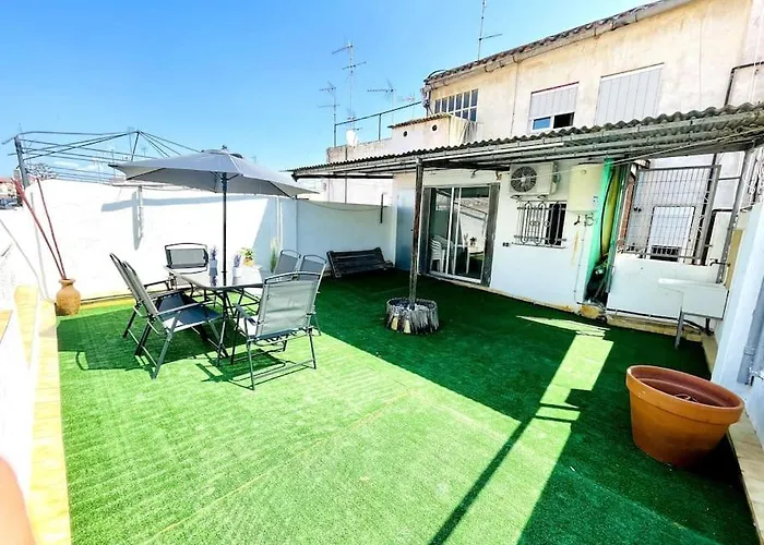 公寓 Atico Con Terraza En El Centro De 塔拉戈纳