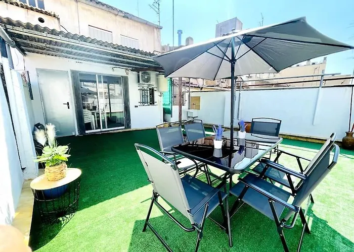 Atico Con Terraza En El Centro De * 塔拉戈纳